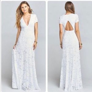 Show Me Your Mumu Eleanor Lovers Lace White Dress
